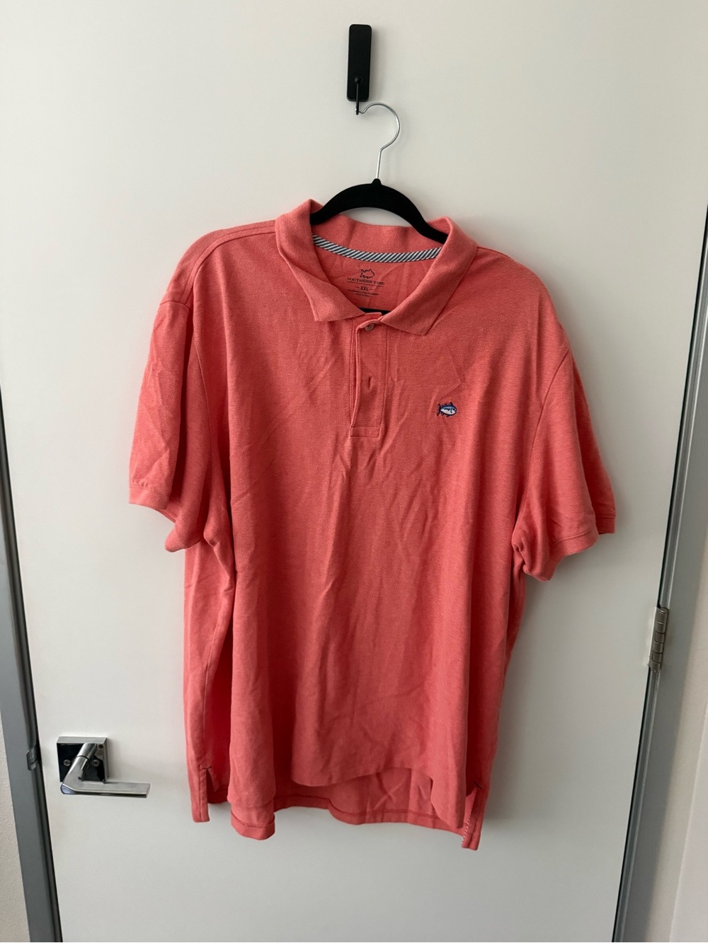 Southern Tide Coral Short-Sleeve Polo